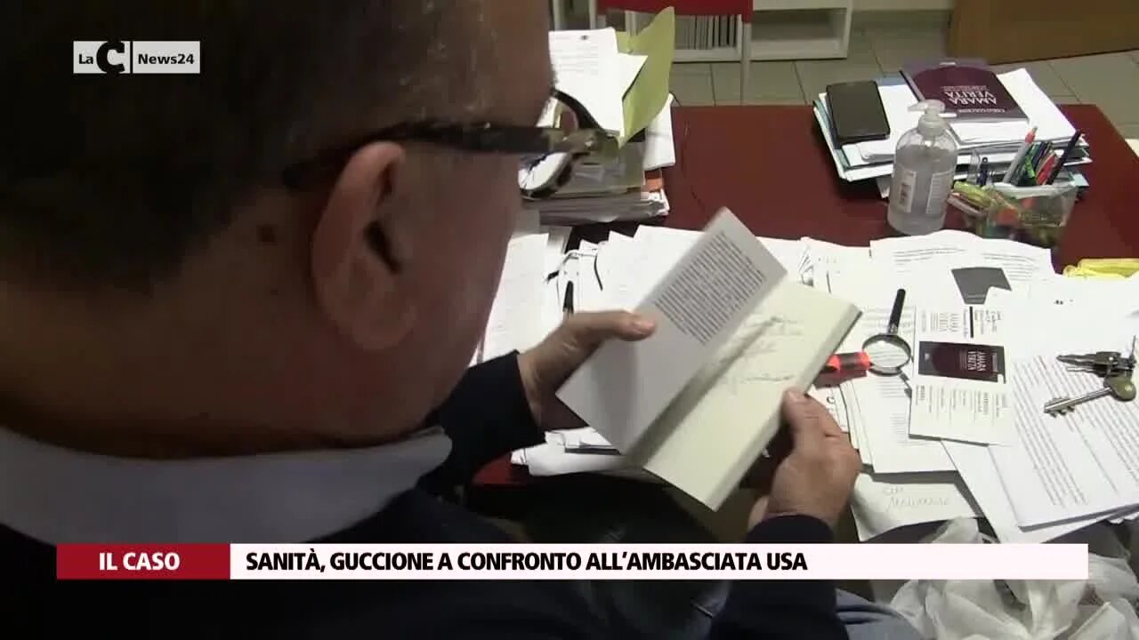 Sanità, Guccione a confronto all’Ambasciata Usa