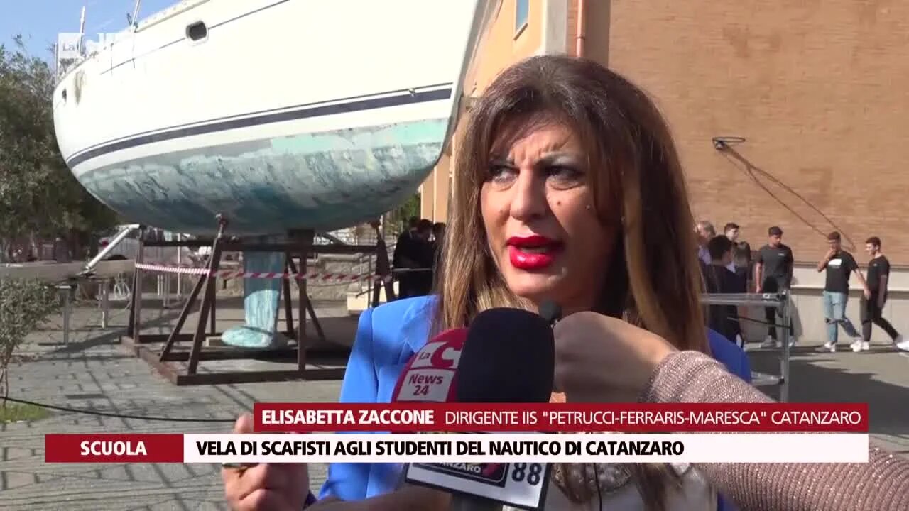 Vela di scafisti agli studenti del Nautico di Catanzaro 