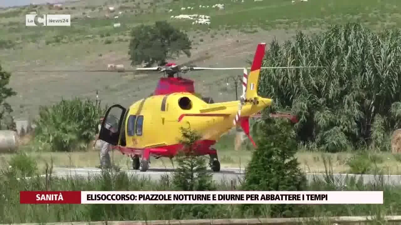 Elisoccorso, piazzole notturne e diurne per abbattere i tempi