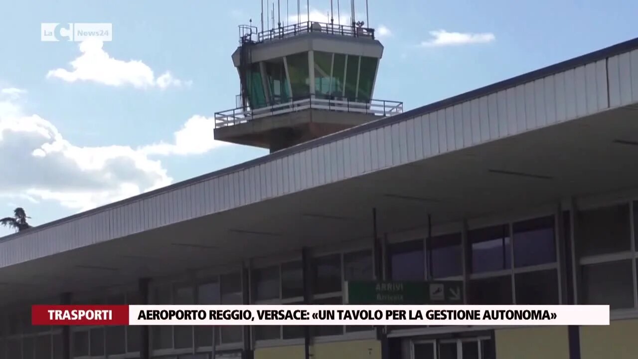 Aeroporto Reggio, Versace: «Un tavolo per la gestione autonoma»