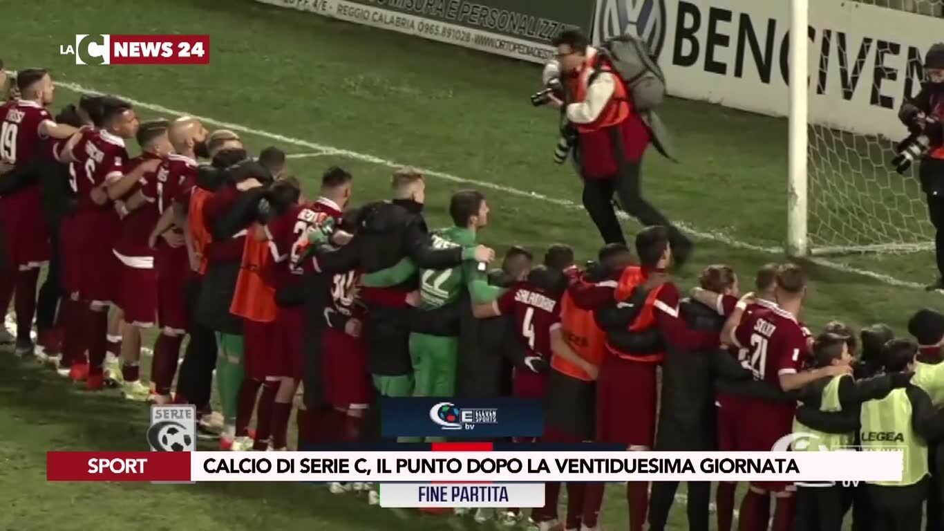 Calcio di serie C, il punto dopo la ventiduesima giornata