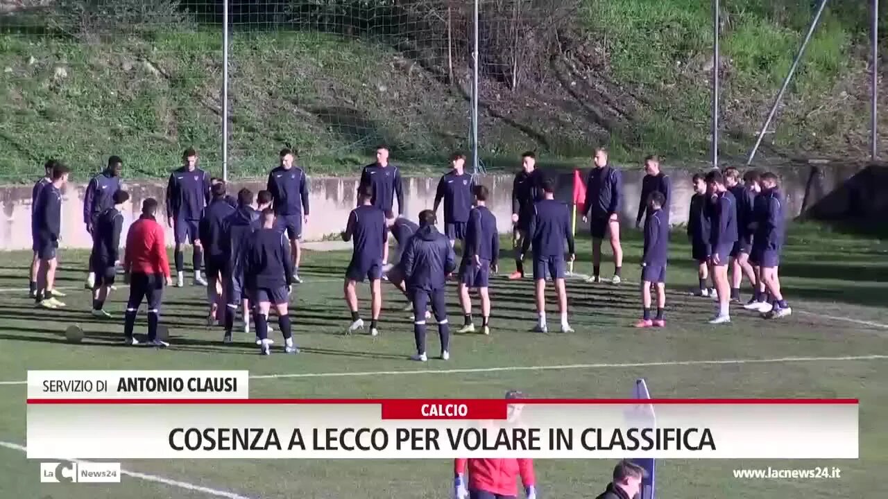 Cosenza a Lecco per volare in classifica