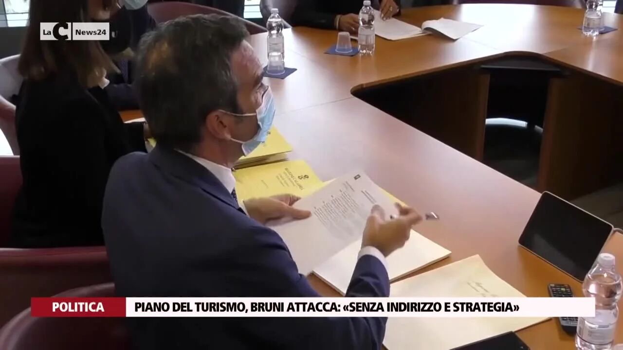 Piano del turismo, Bruni attacca: «senza indirizzo e strategia»