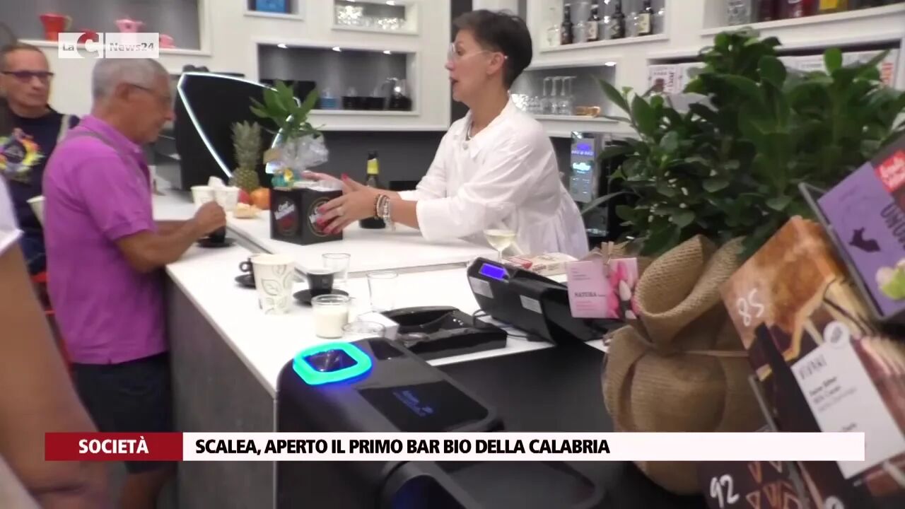 Scalea, aperto il primo bar bio della Calabria