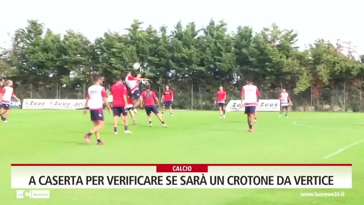 A Caserta per verificare se sarà un Crotone da vertice