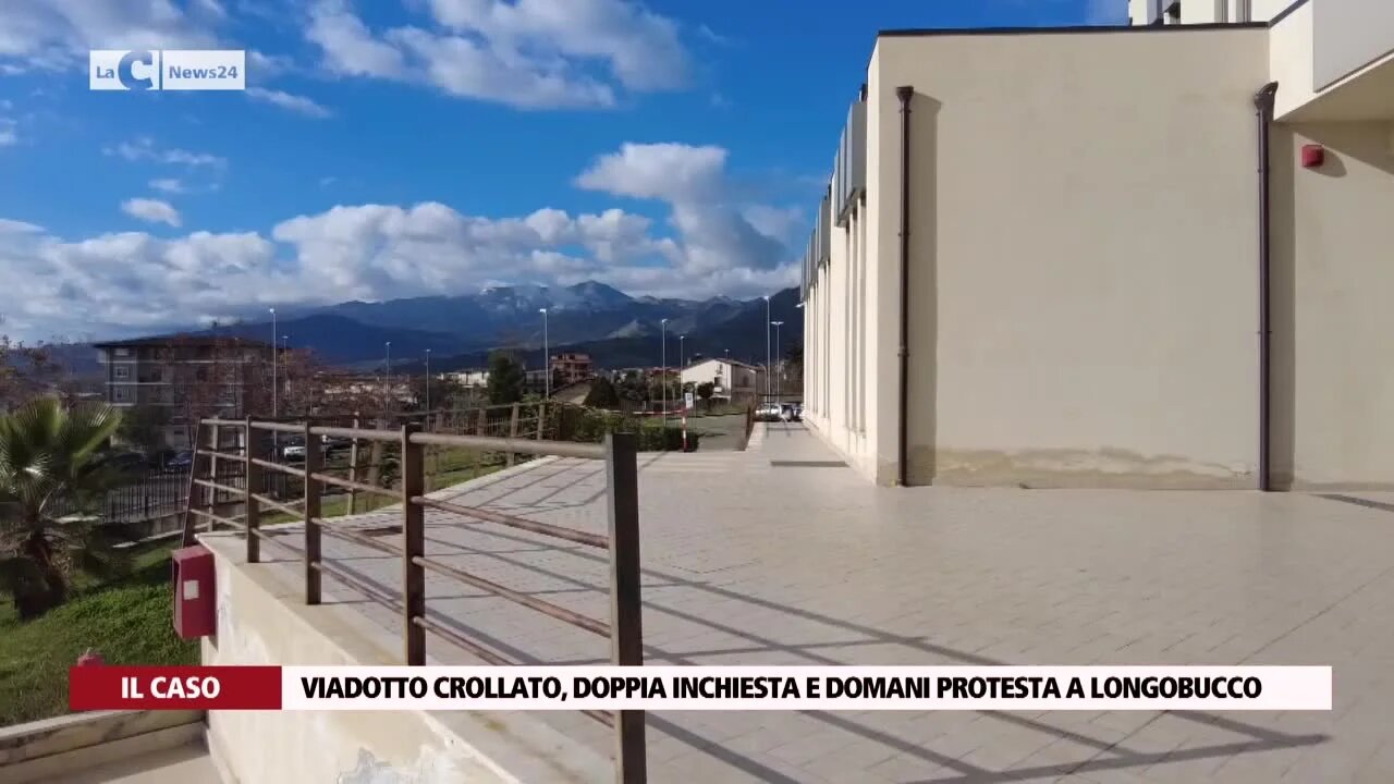 Viadotto crollato, doppia inchiesta e domani protesta a Longobucco