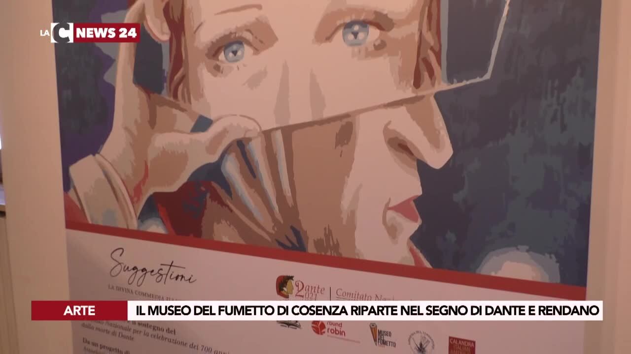 Il museo del fumetto di Cosenza riparte nel segno di Dante e Rendano