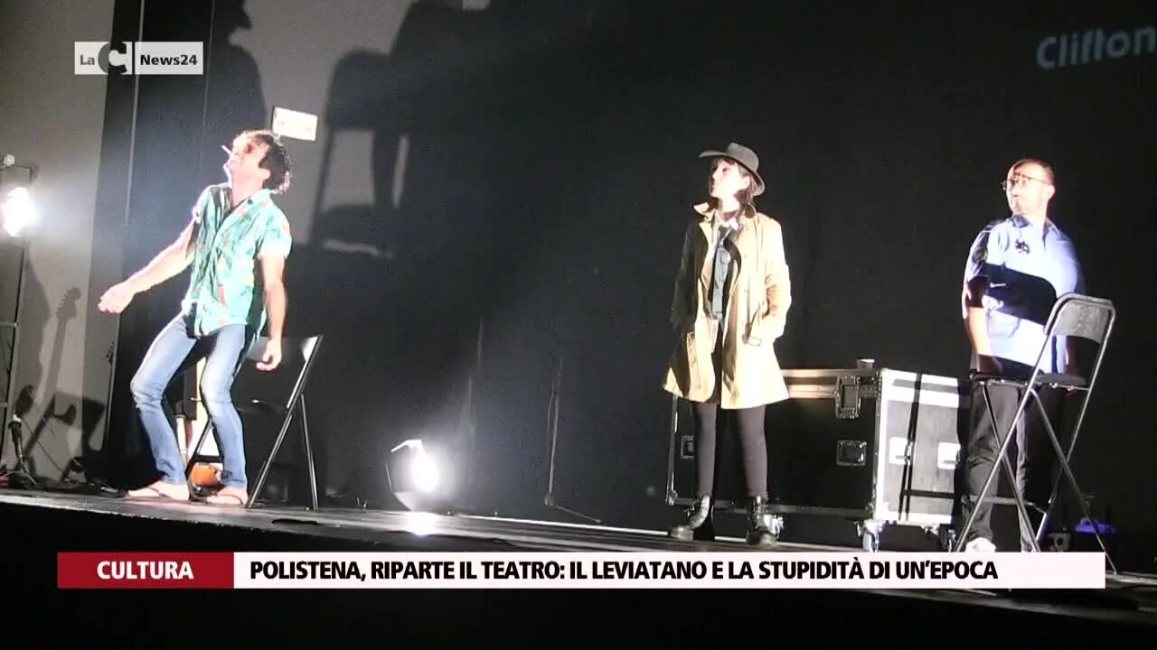 Polistena, riparte il teatro: il Leviatano e la stupidità di un’epoca