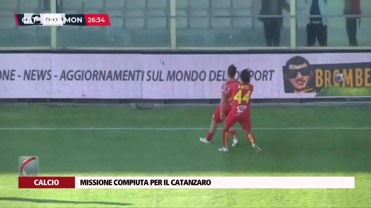 Missione compiuta per il Catanzaro