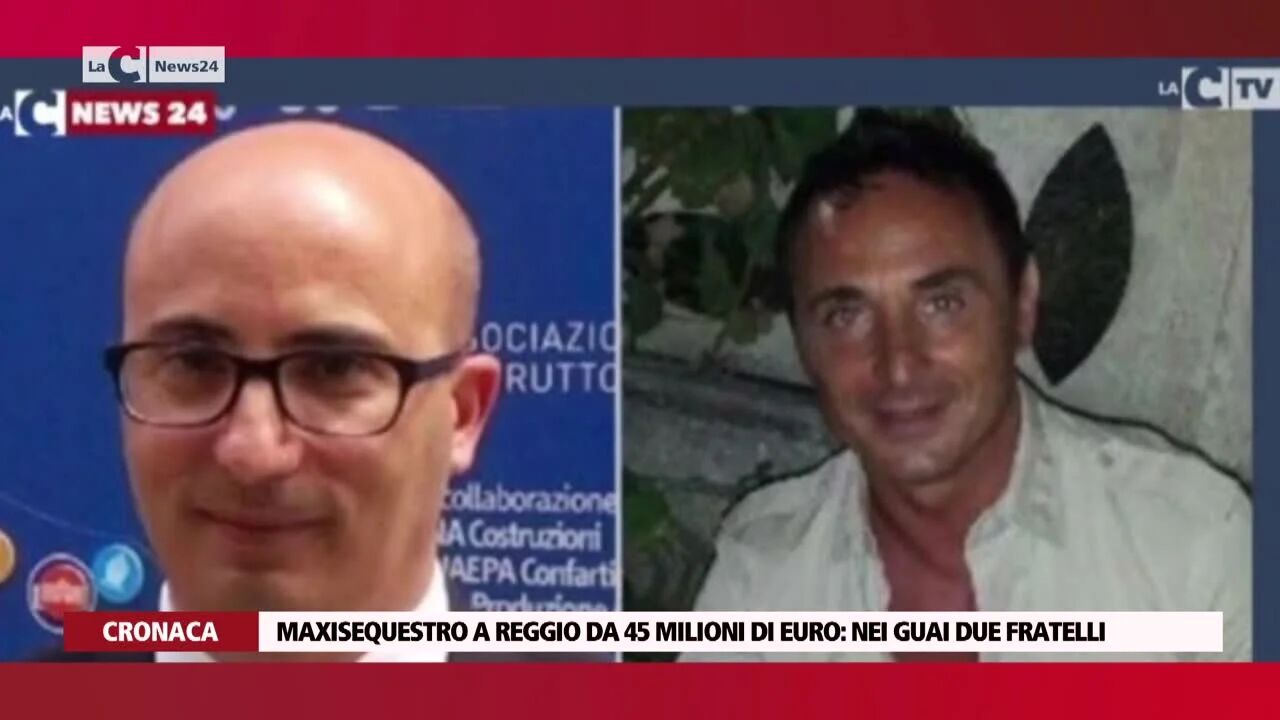 Maxisequestro a Reggio da 45 milioni di euro ai fratelli Berna