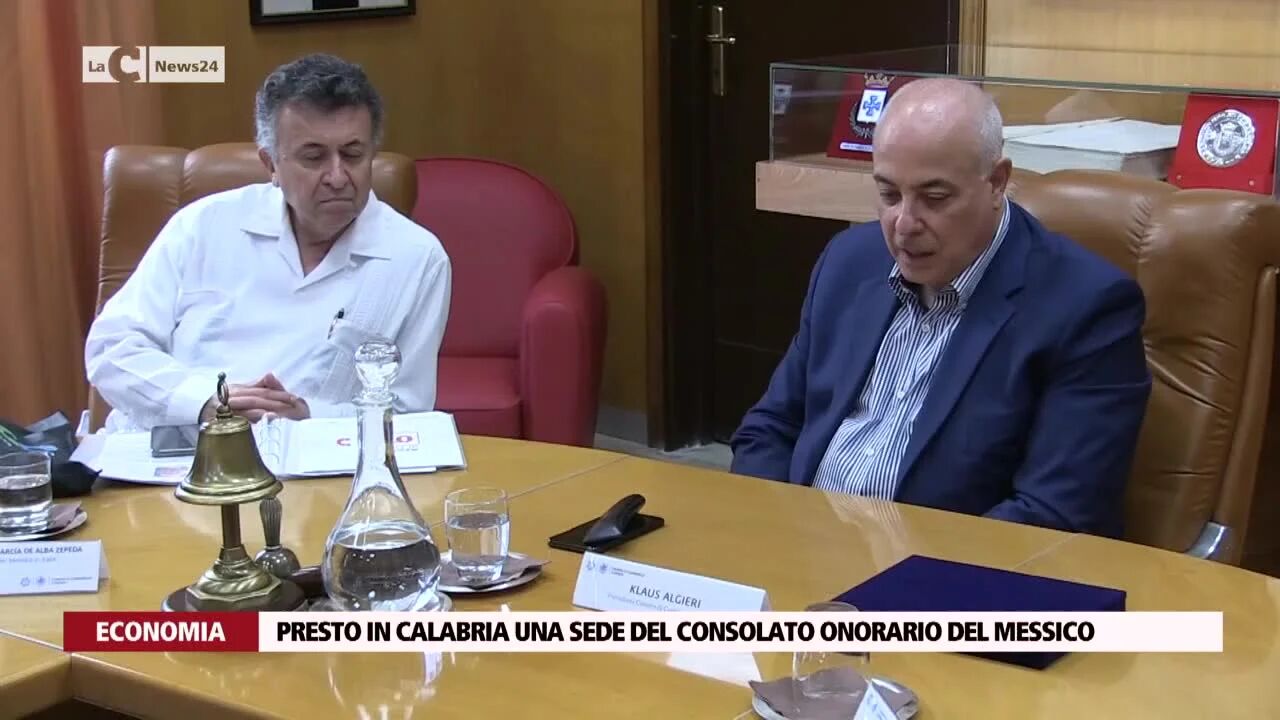 Presto in Calabria una sede del consolato onorario del Messico