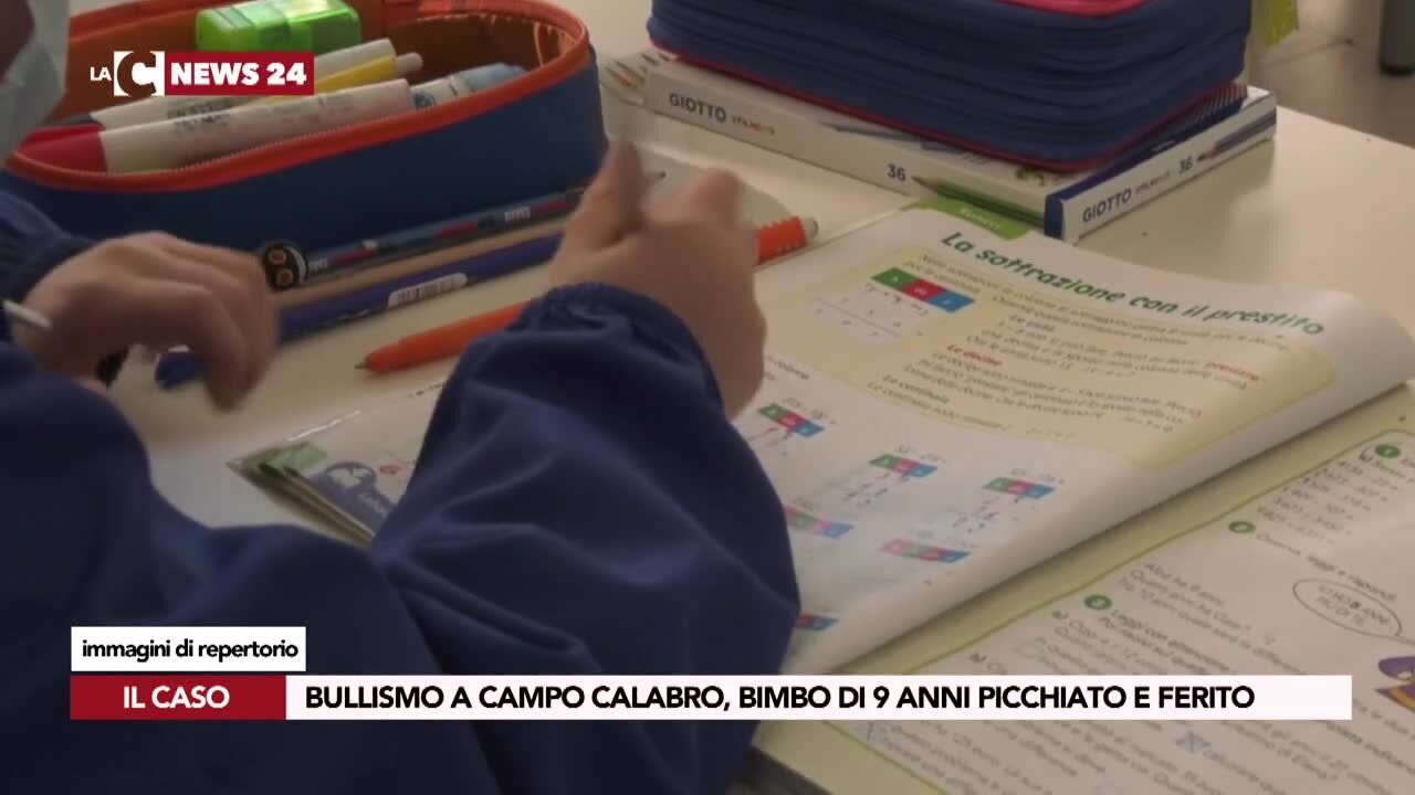Bullismo a Campo Calabro, bimbo di 9 anni picchiato e ferito