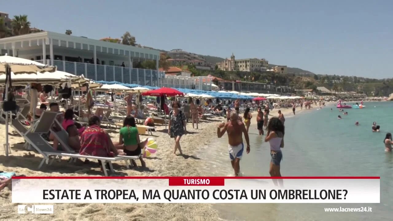 Estate a Tropea, ma quanto costa un ombrellone?