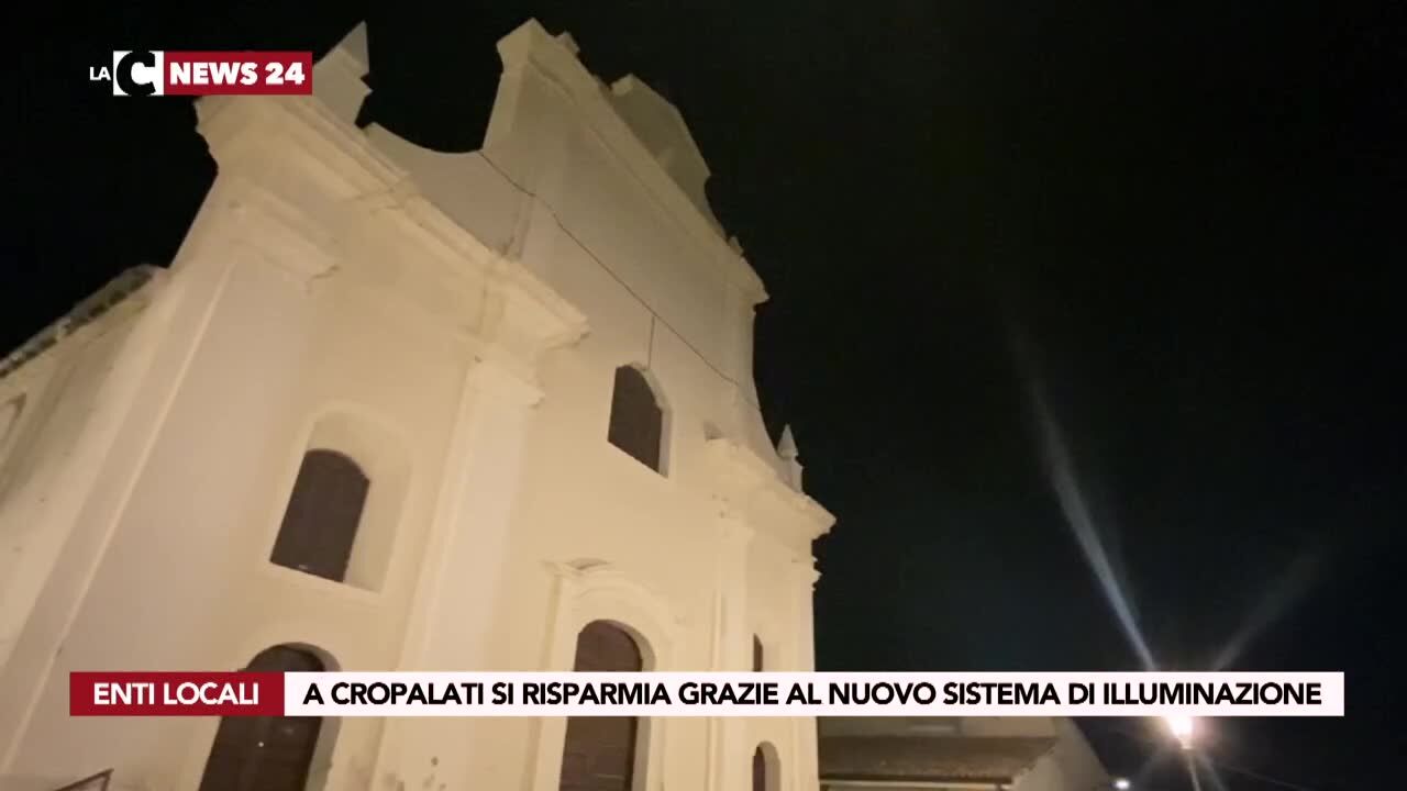 A Cropalati si risparmia grazie al nuovo sistema di illuminazione