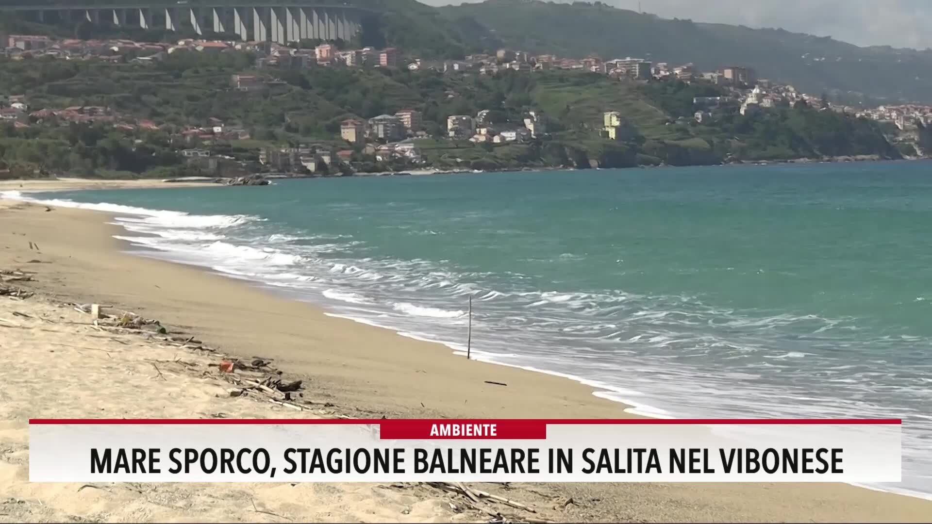 Vibo, torrenti come fogne: alla foce dell'Antonucci spunta un tubo che sversa direttamente in mare. Il sindaco: «Rete al collasso» - VIDEO