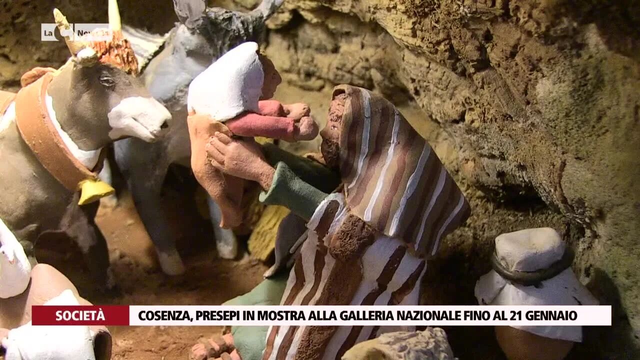 Cosenza, presepi in mostra alla galleria nazionale fino al 21 Gennaio