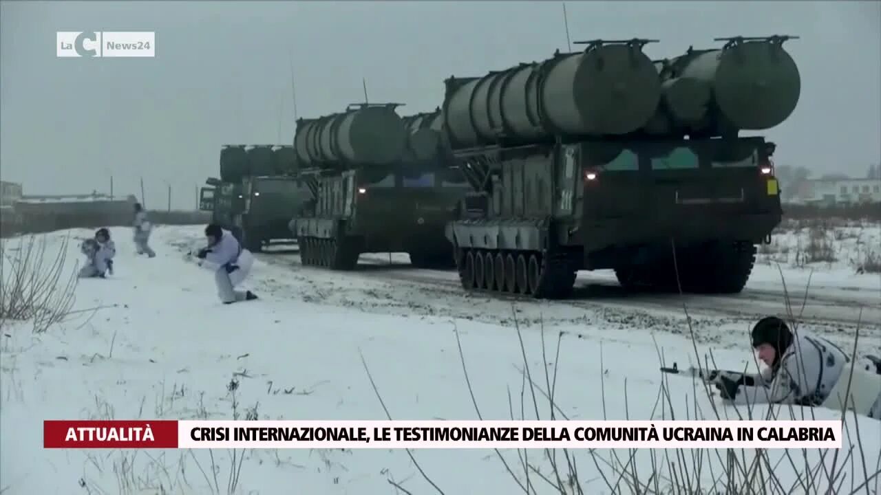 Crisi internazionale, le testimonianze della comunità Ucraina in Calabria
