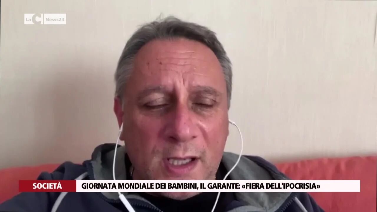 Giornata mondiale dei bambini, il garante, «fiera dell'ipocrisia»