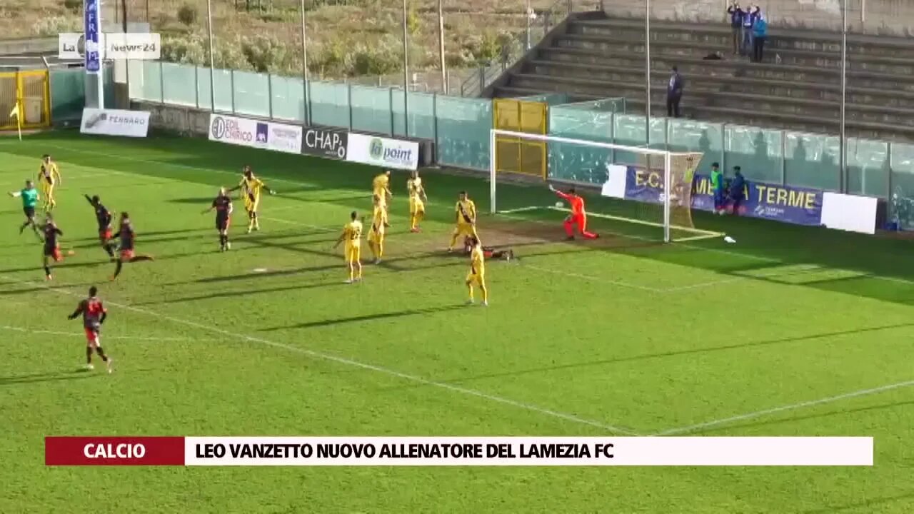 Leo Vanzetto nuovo allenatore del Lamezia FC