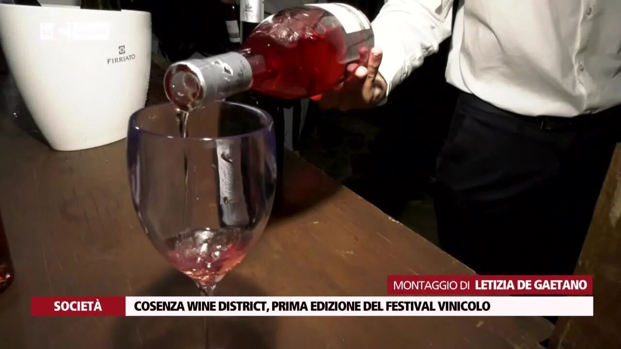 Cosenza Wine District, prima edizione del festival vinicolo