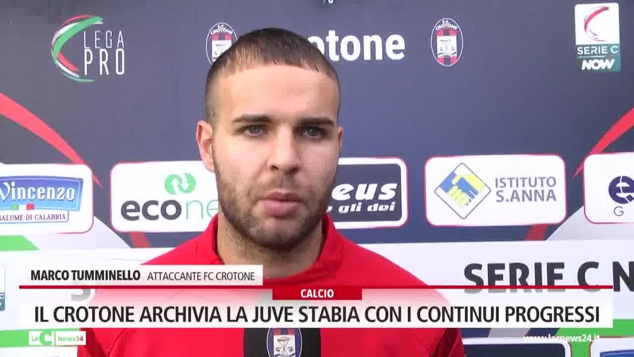 Il Crotone archivia la Juve Stabia con i continui progressi