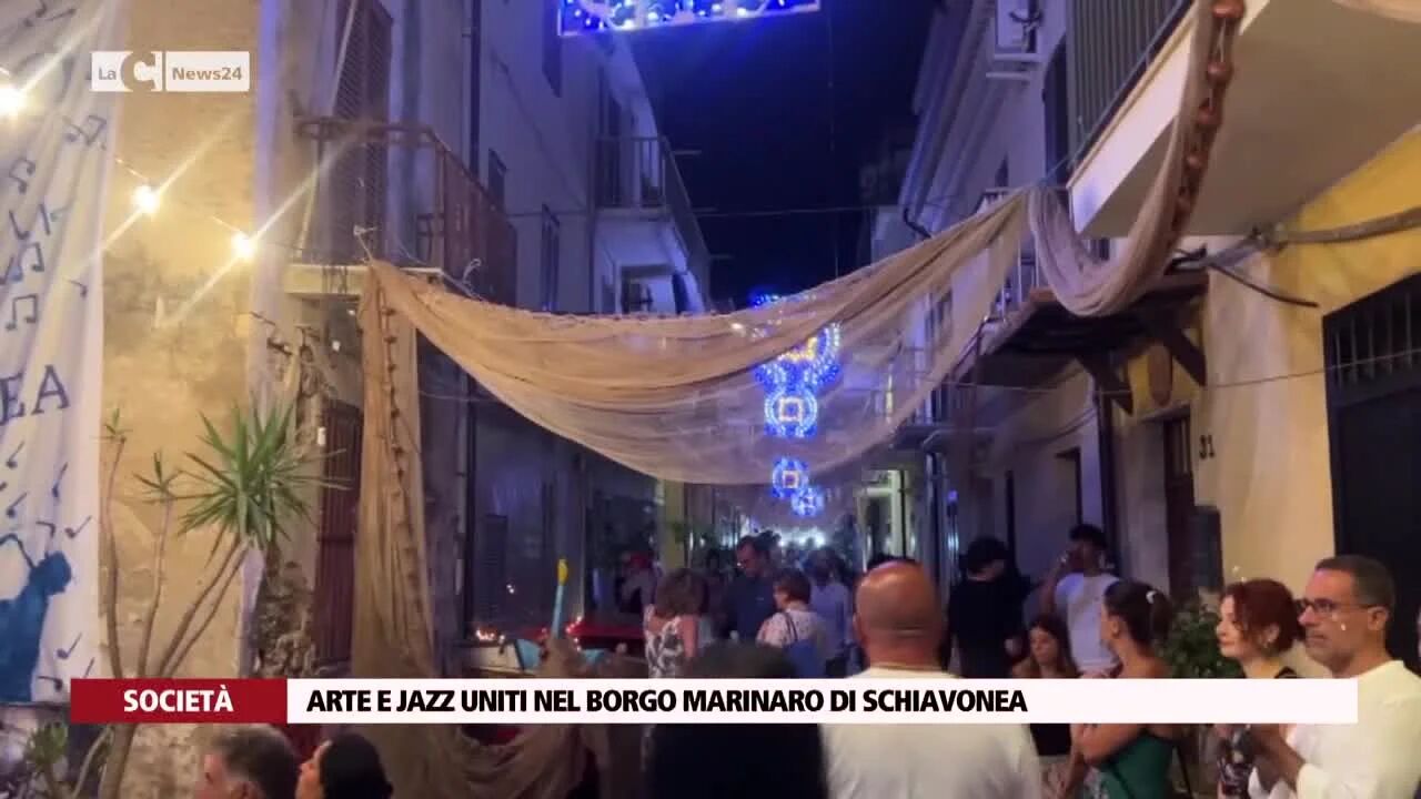 Arte e jazz uniti nel borgo marinaro di Schiavonea