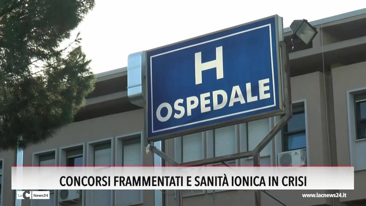 Sibaritide, concorsi frammentati e settore sanitario in crisi