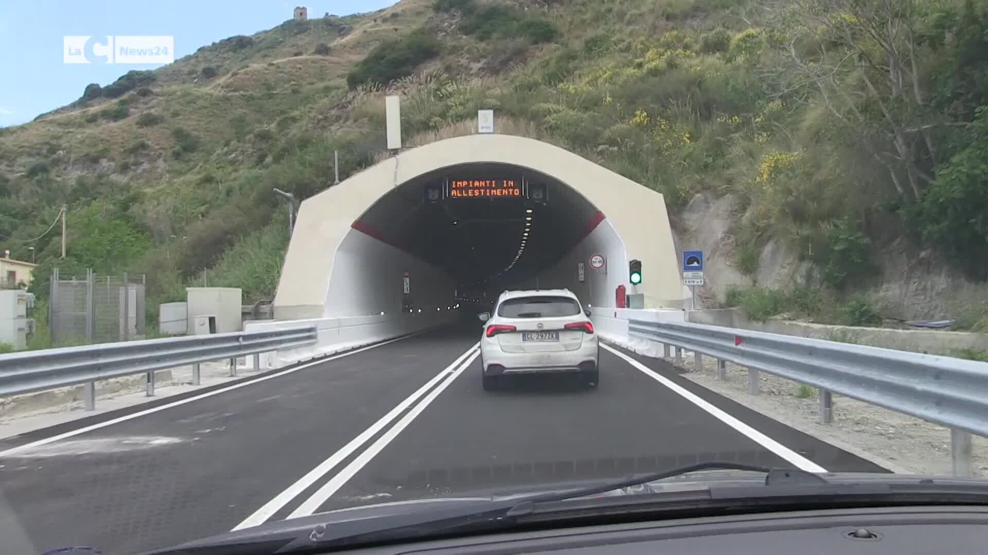 Amantea, Vincenzo Pellegrino: «Riapertura galleria di Coreca boccata d'ossigeno per il turismo» | VIDEO