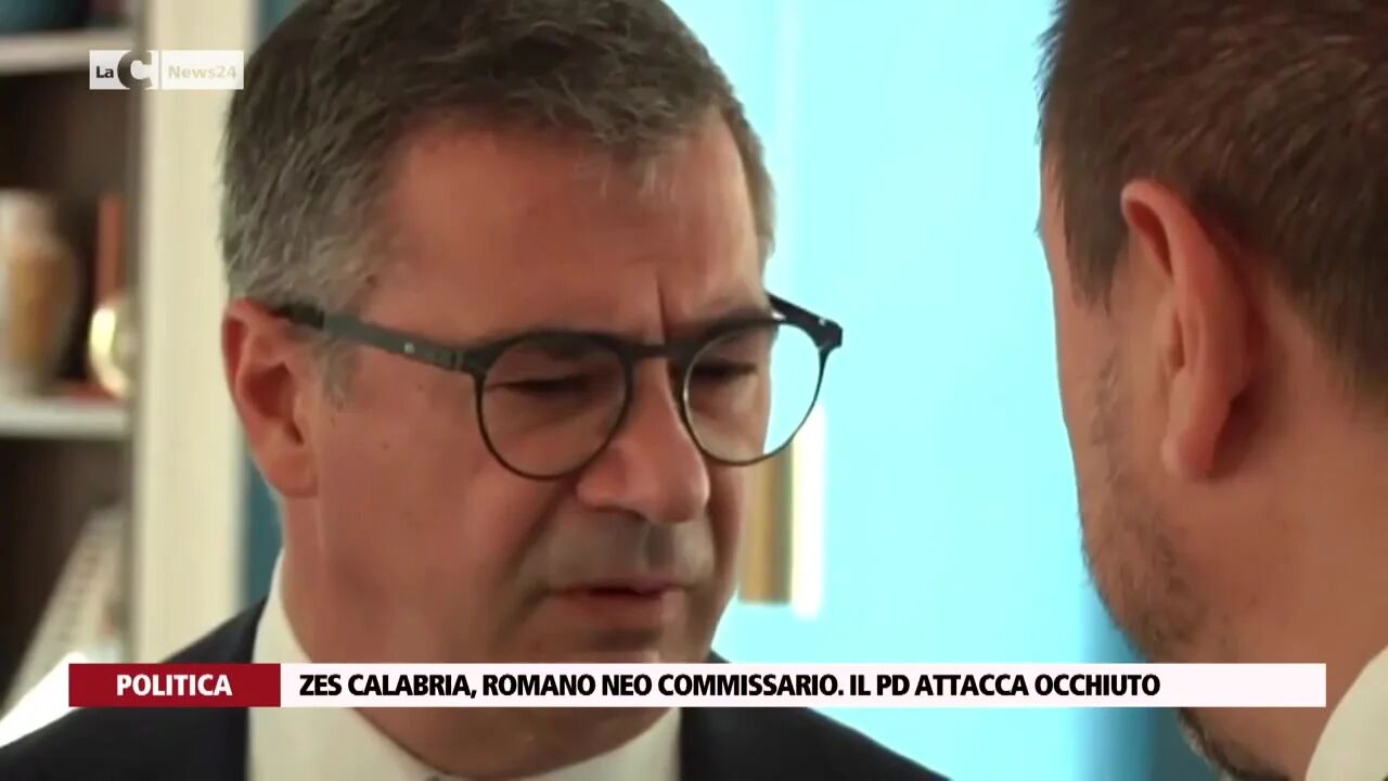 Zes Calabria, Romano neo commissario. Il Pd attacca Occhiuto