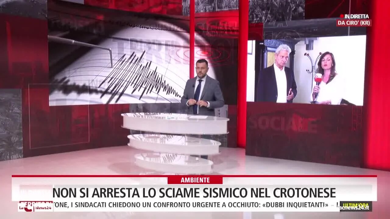 Non si arresta lo sciame sismico nel crotonese