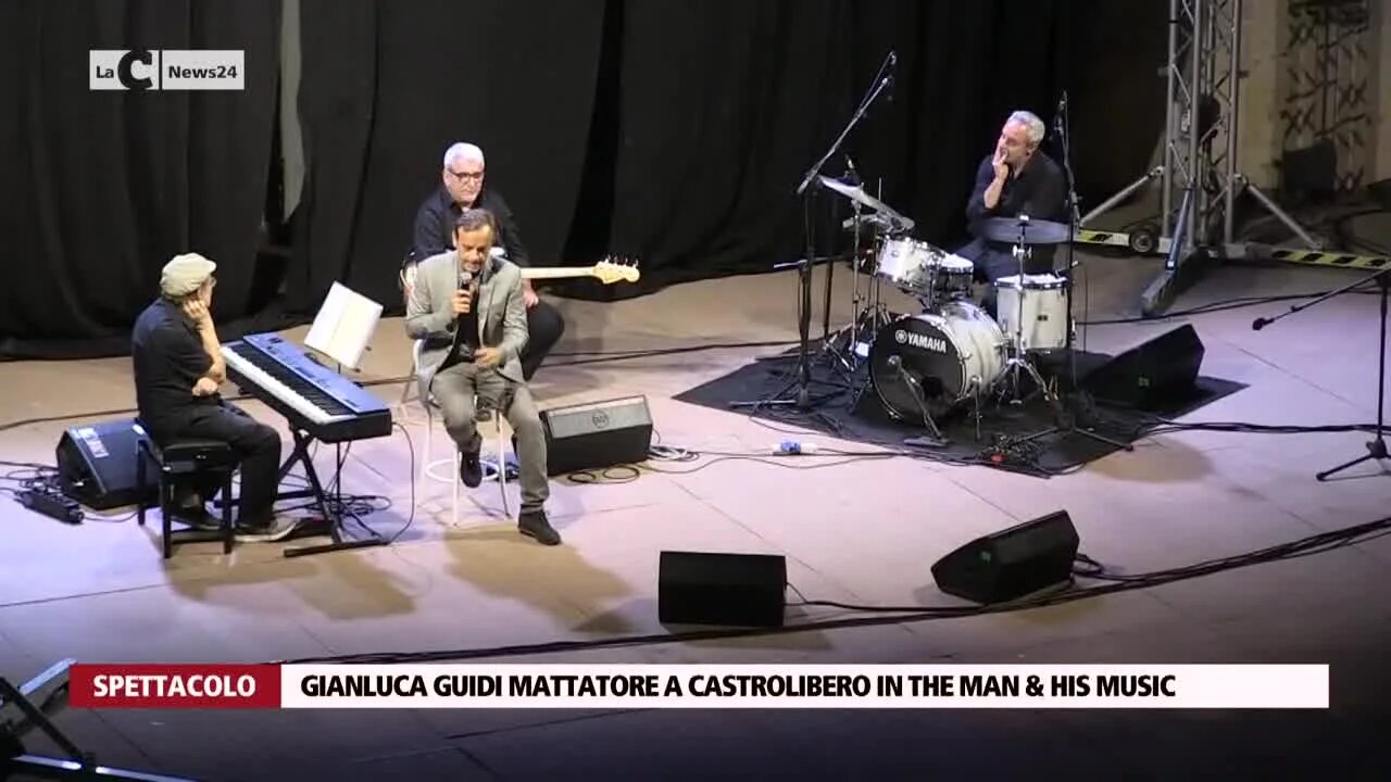 Gianluca Guidi mattatore a Castrolibero in The Man & His Music