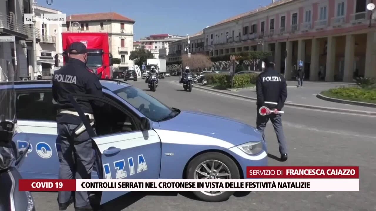 Controlli serrati nel crotonese in vista delle festività natalizie