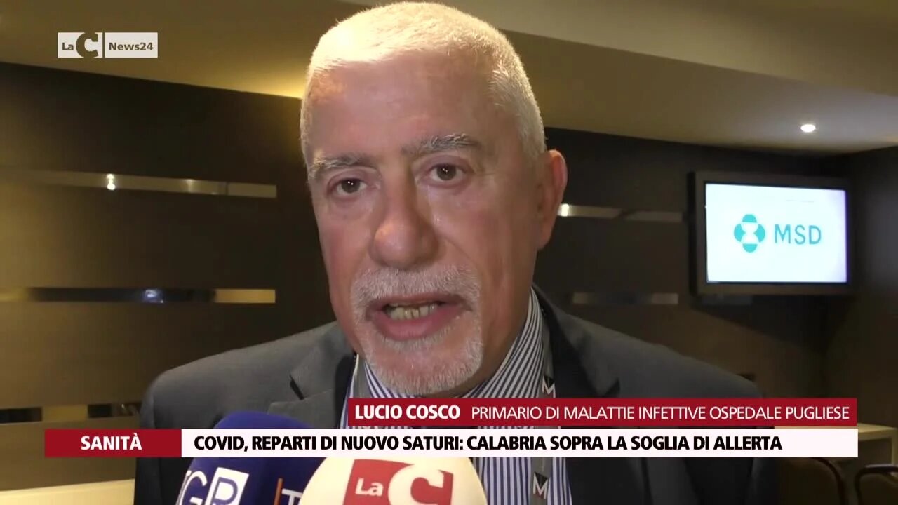 Covid, reparti di nuovo saturi: Calabria sopra la soglia di allerta