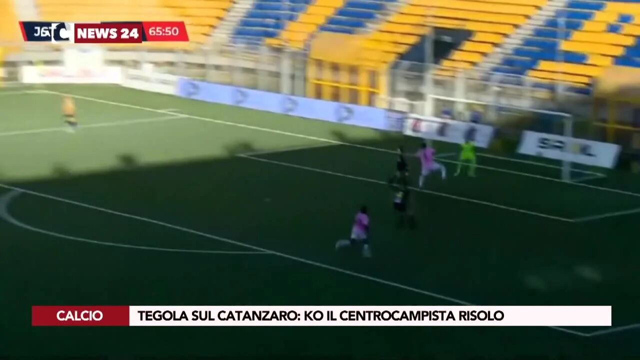 Tegola sul Catanzaro, ko il centrocampista Risolo