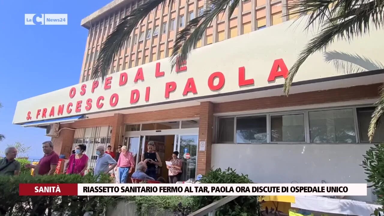 Ospedale unico del Tirreno cosentino, il sindaco di Paola dice sì ma l’ipotesi spacca la politica locale