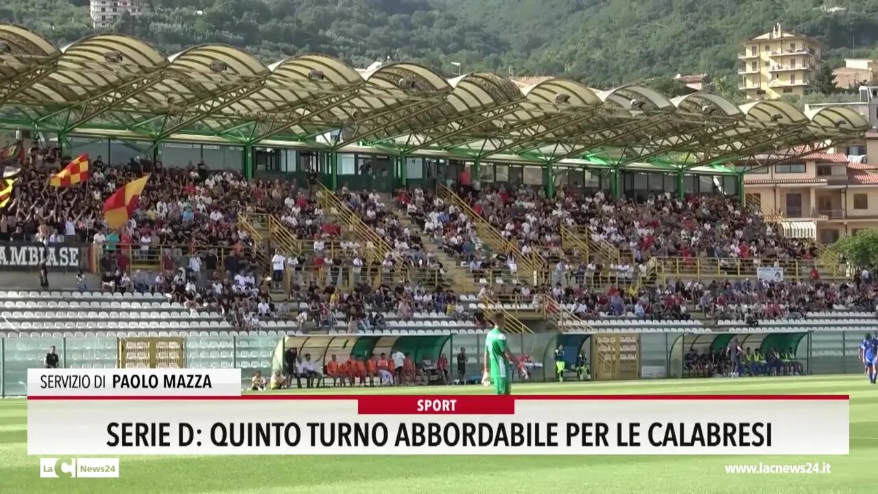 Serie D, in campo per la quinta giornata: Reggina e Locri in casa, Vibonese e Sambiase in trasferta