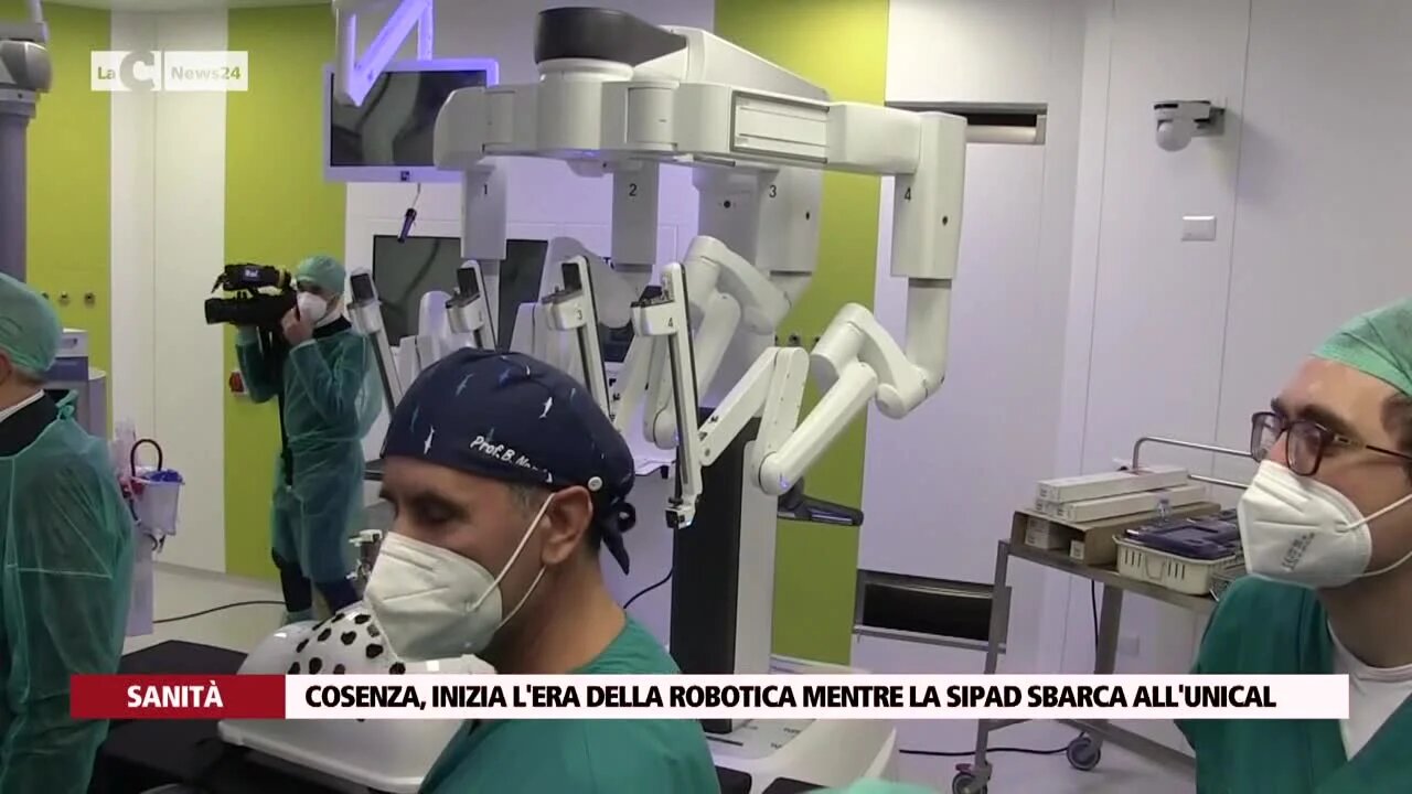 Cosenza, inizia l'era della robotica mentre la Sipad sbarca all'Unical