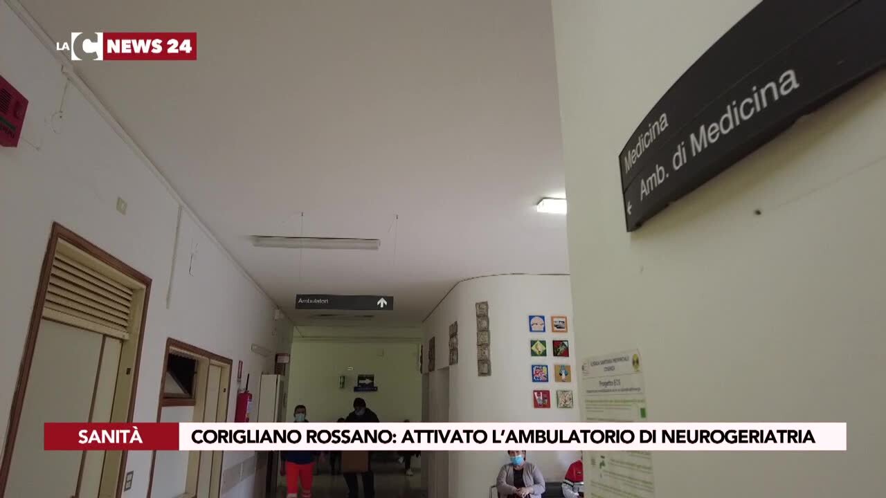 Corigliano Rossano, attivato l’ambulatorio di Neurogeriatria all’ospedale Campagna