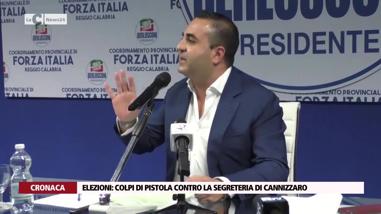 Elezioni: colpi di pistola contro la segreteria di Cannizzaro