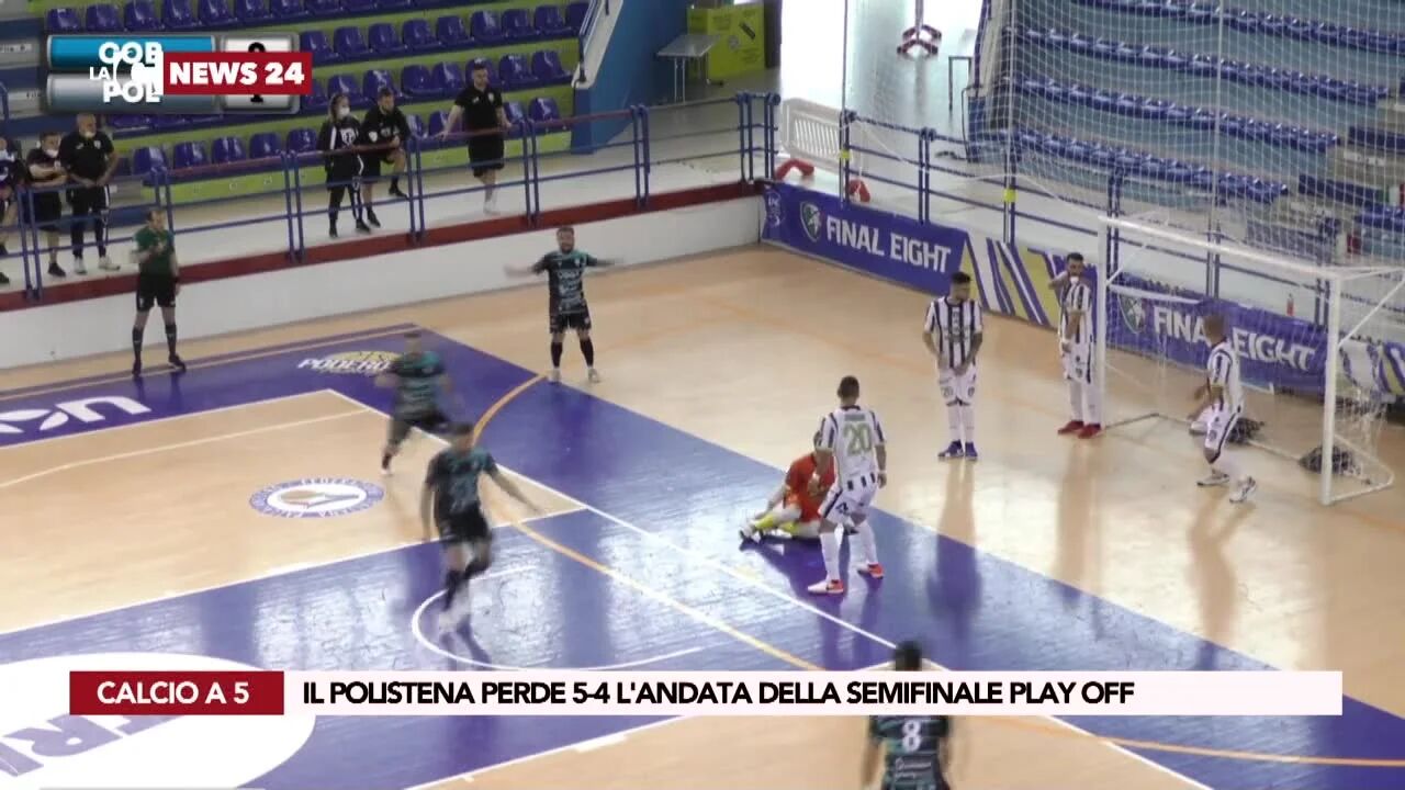 Il Polistena perde 5-4 l'andata della semifinale Play Off