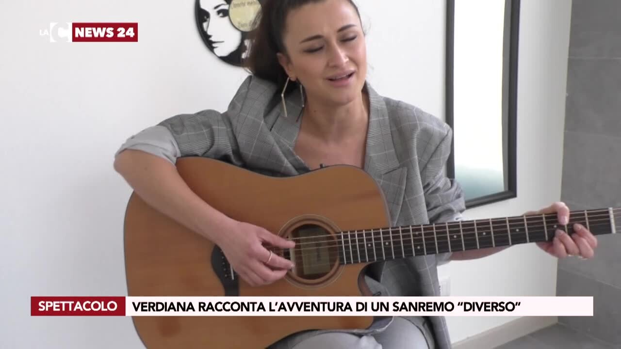 Sanremo, la cantante calabrese Verdiana racconta la sua avventura: «Sul palco con un'icona»