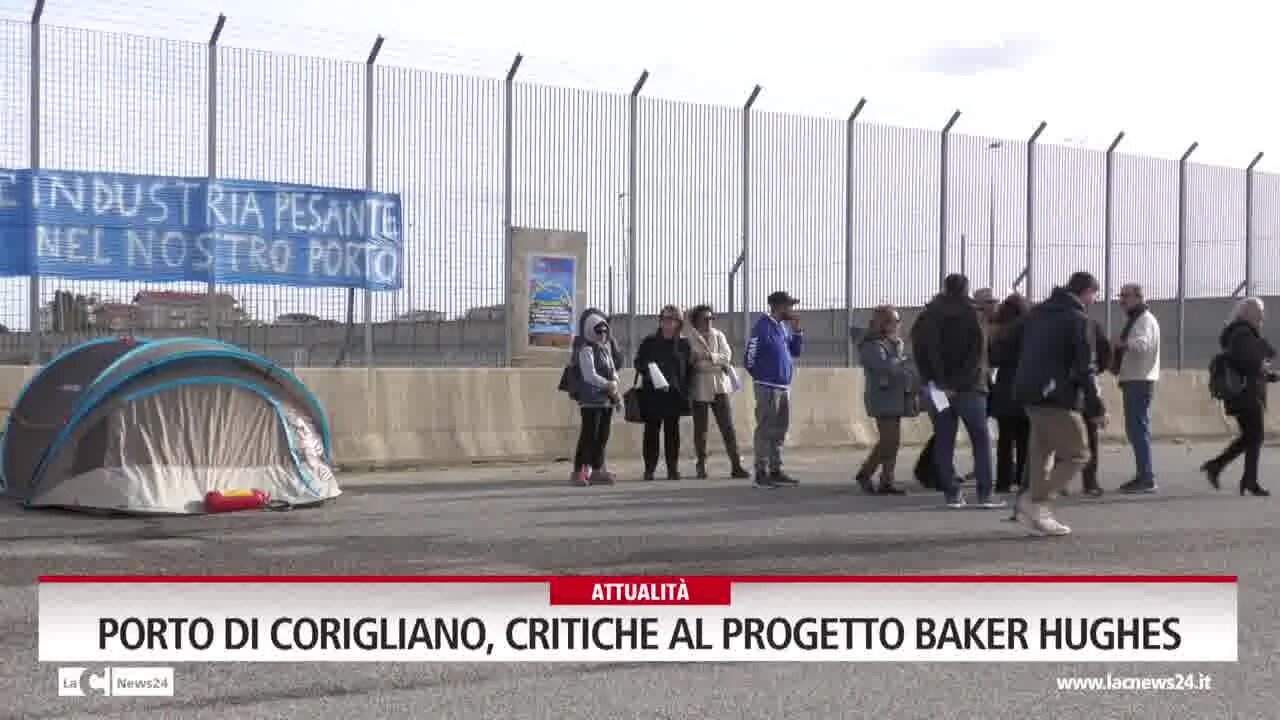 Porto di Corigliano, critiche al progetto Baker Hughes