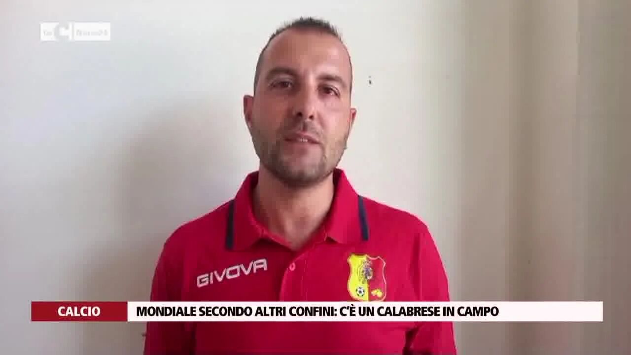 Mondiale secondo altri confini: c’è un calabrese in campo