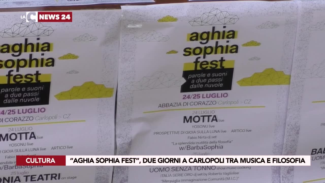 “Aghia Sophia Fest”, due giorni a Carlopoli tra musica e filosofia