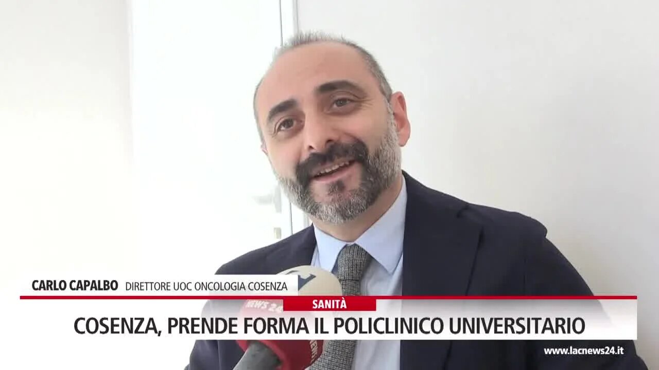 Cosenza, prende forma il policlinico universitario