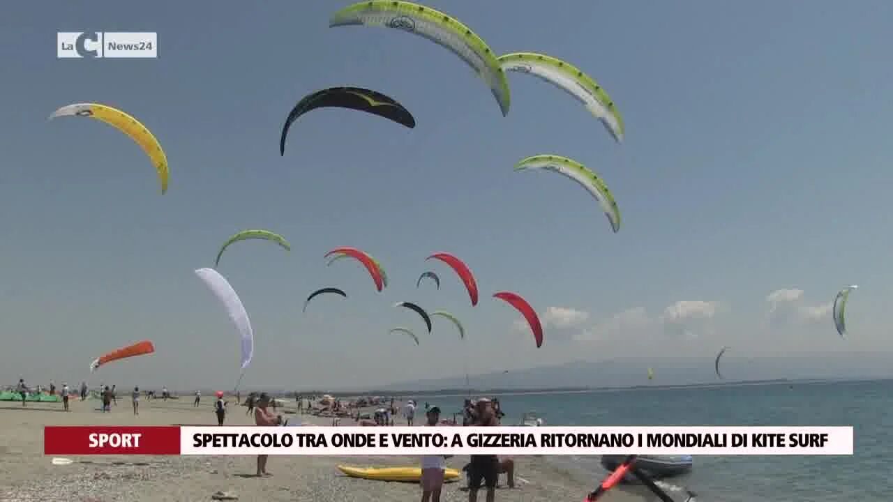 Spettacolo tra onde e vento: a Gizzeria ritornano i mondiali di kite surf