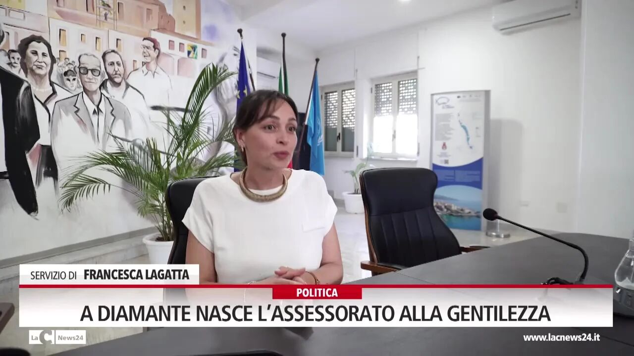 A Diamante nasce l'assessorato alla gentilezza