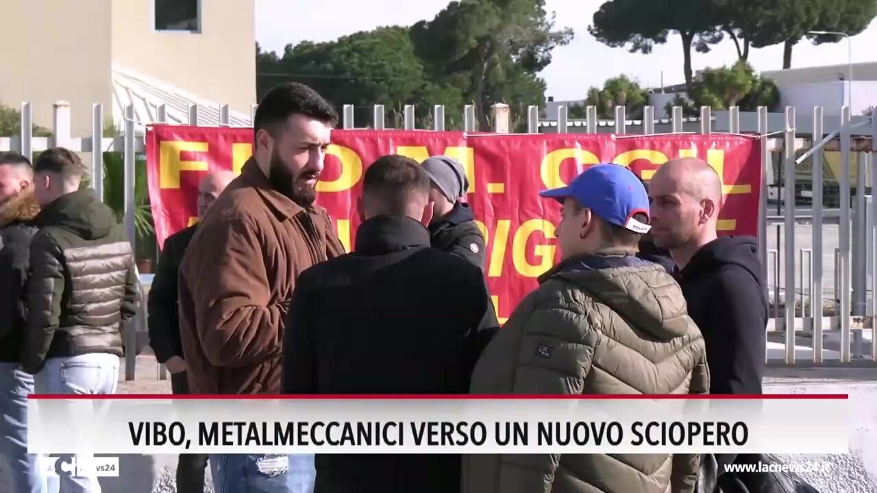 A Vibo la voce dei metalmeccanici, il segretario nazionale della Fiom De Palma: «A creare vera ricchezza sono aziende come il Nuovo Pignone» - VIDEO