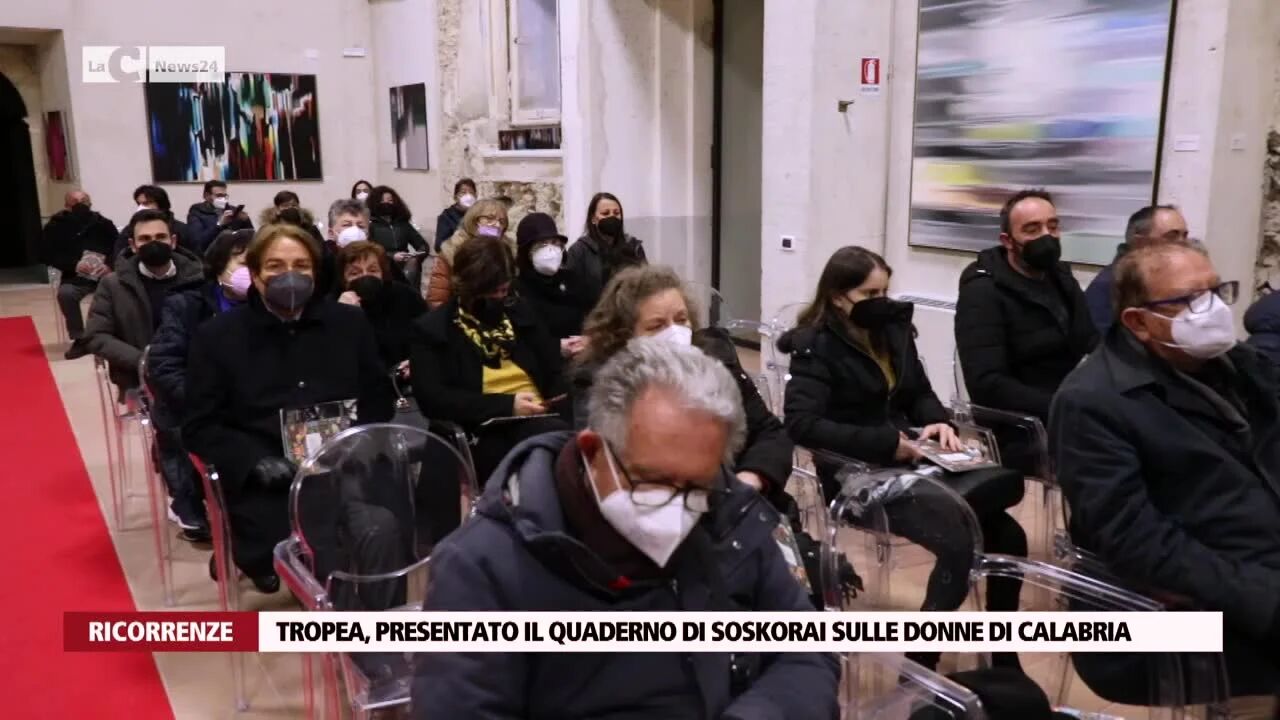 Tropea, presentato il quaderno di Soskorai sulle donne di Calabria