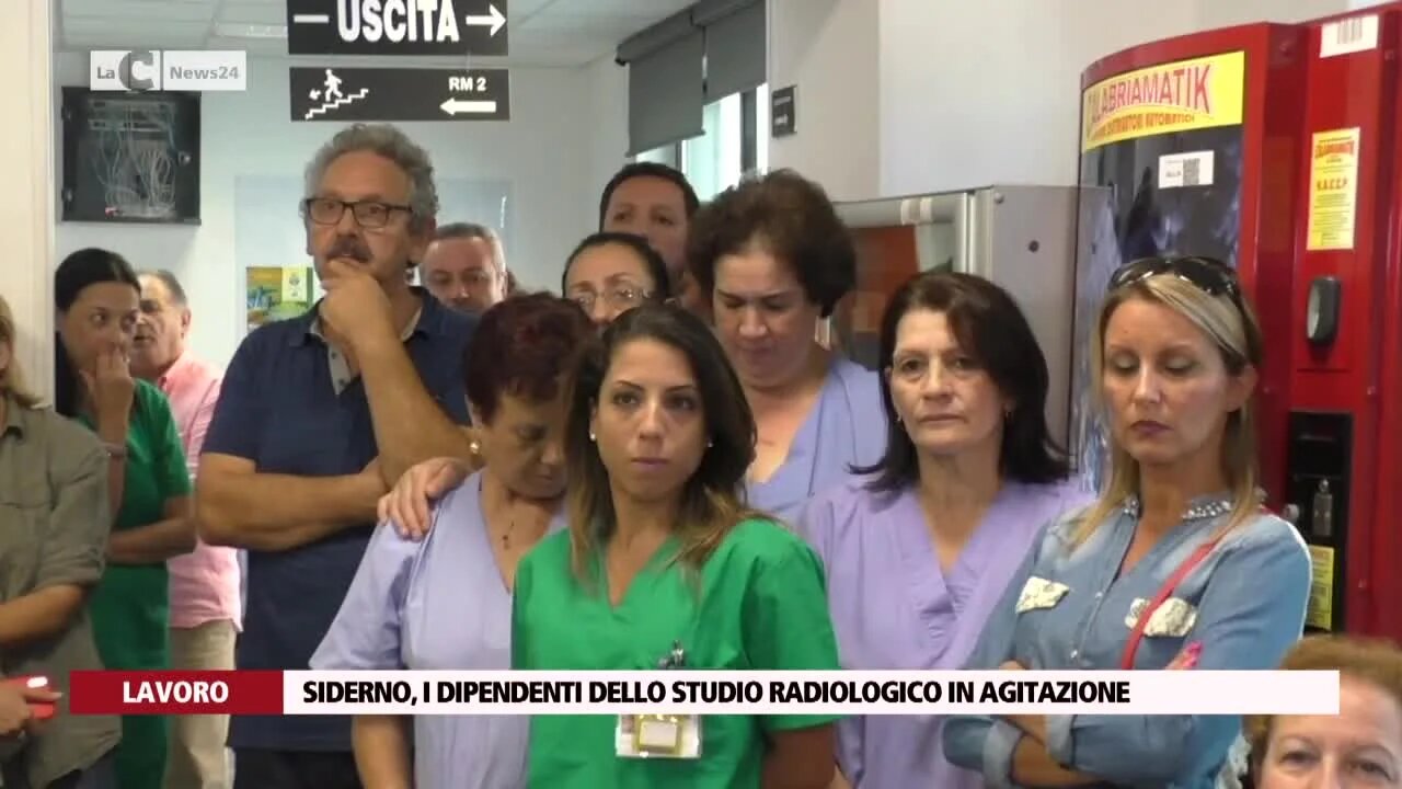 Siderno, i dipendenti dello studio radiologico in agitazione